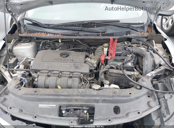 3N1AB7AP7KY286136 2019 NISSAN SENTRA Gray Widok z tyłu