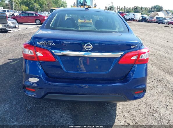 3N1AB7AP7KY299257 2019 NISSAN SENTRA Blue 