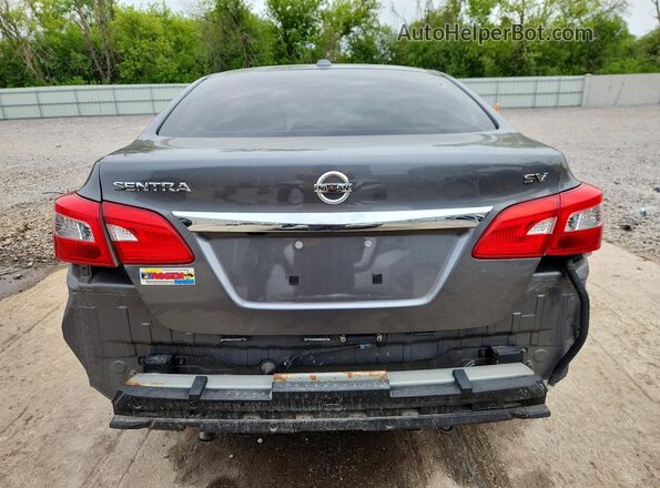 3N1AB7AP7KY303002 2019 NISSAN SENTRA Gray Vista trasera