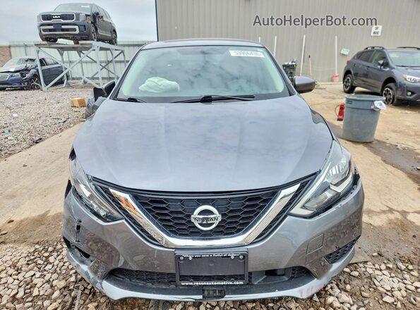 3N1AB7AP7KY303002 2019 NISSAN SENTRA Gray Vista frontal