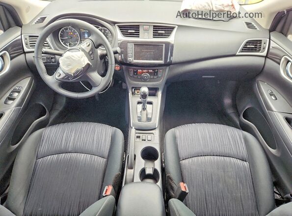 3N1AB7AP7KY303002 2019 NISSAN SENTRA Gray Vista del salpicadero