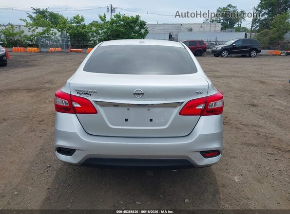 3N1AB7AP7KY313447 2019 NISSAN SENTRA Серебряный 