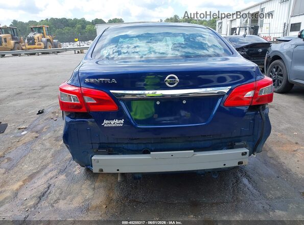 3N1AB7AP7KY317742 2019 NISSAN SENTRA Blue 