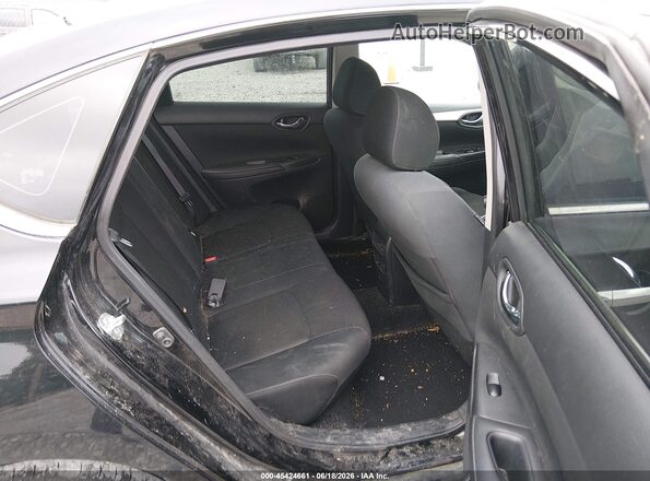 3N1AB7AP7KY328630 2019 NISSAN SENTRA Black Vista de la etiqueta del VIN