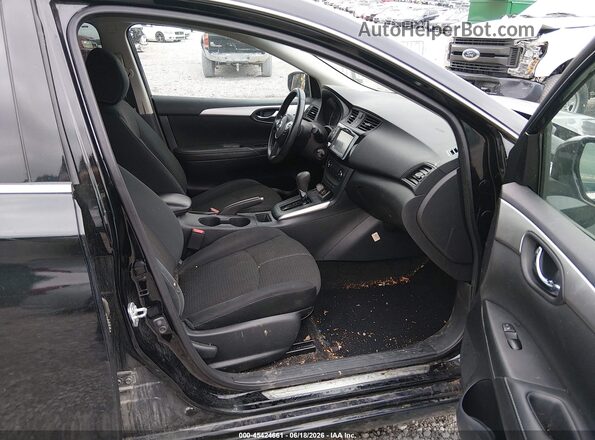 3N1AB7AP7KY328630 2019 NISSAN SENTRA Black Vista interior delantera
