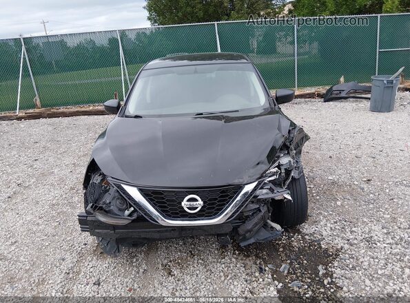 3N1AB7AP7KY328630 2019 NISSAN SENTRA Black Vista interior trasera