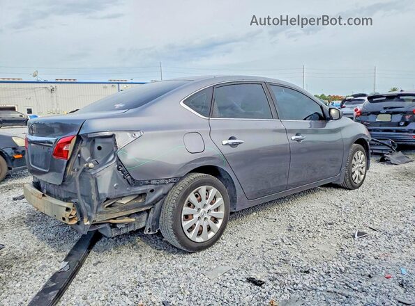 3N1AB7AP7KY335934 2019 NISSAN SENTRA Gray 