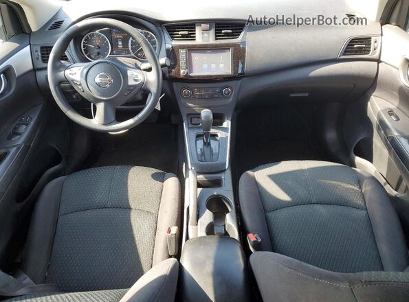 3N1AB7AP7KY339028 2019 NISSAN SENTRA Black Widok deski rozdzielczej