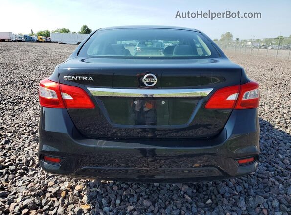 3N1AB7AP7KY339028 2019 NISSAN SENTRA Black Widok z tyłu