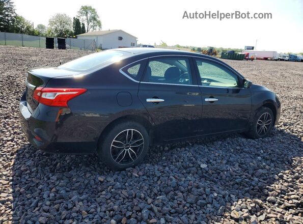 3N1AB7AP7KY339028 2019 NISSAN SENTRA Black Tył prawy