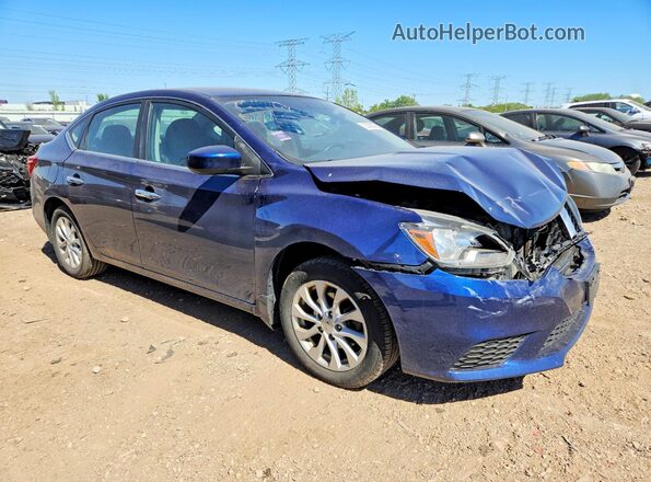3N1AB7AP7KY365919 2019 NISSAN SENTRA Blue 
