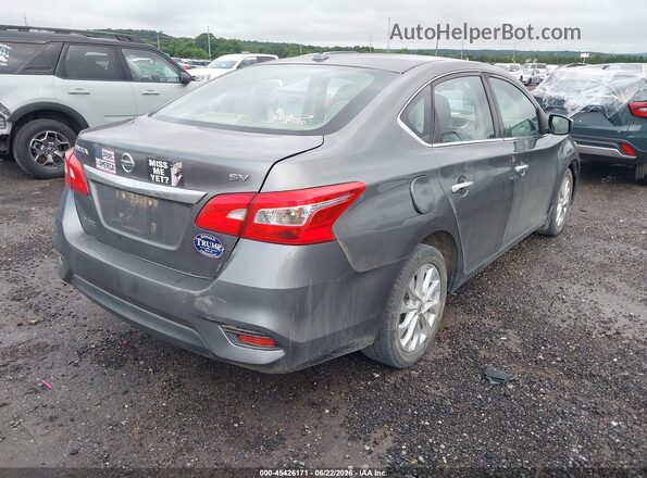 3N1AB7AP7KY369355 2019 NISSAN SENTRA Gray Задня права чверть