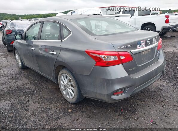 3N1AB7AP7KY369355 2019 NISSAN SENTRA Gray Задня ліва чверть