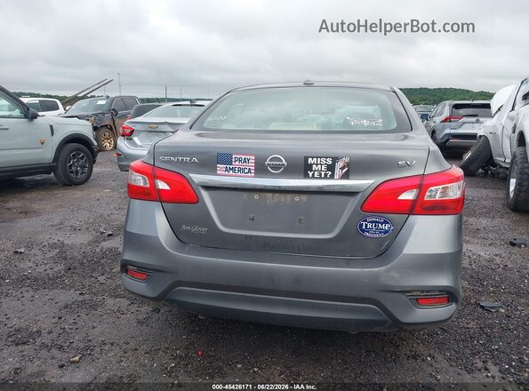 3N1AB7AP7KY369355 2019 NISSAN SENTRA Gray 