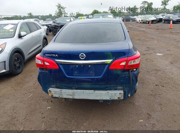 3N1AB7AP7KY370943 2019 NISSAN SENTRA Blue 
