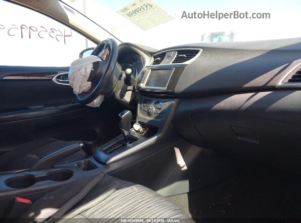 3N1AB7AP7KY374684 2019 NISSAN SENTRA Black წინა სალონის ხედი