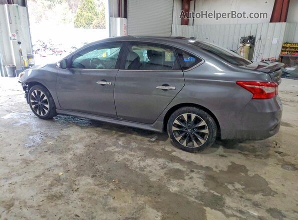 3N1AB7AP7KY376998 2019 NISSAN SENTRA Gray Tył lewy