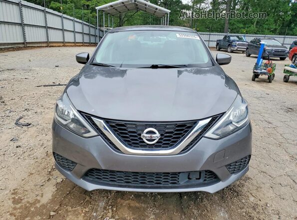 3N1AB7AP7KY391758 2019 NISSAN SENTRA Gray Vista frontal