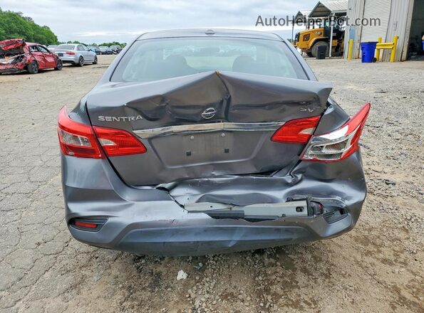 3N1AB7AP7KY391758 2019 NISSAN SENTRA Gray Vista trasera