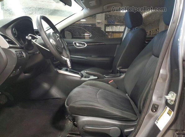 3N1AB7AP7KY405349 2019 NISSAN SENTRA Gray Սալոնի դիմացի տեսք