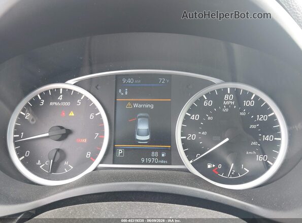3N1AB7AP7KY407294 2019 NISSAN SENTRA Red Vista de los asientos traseros
