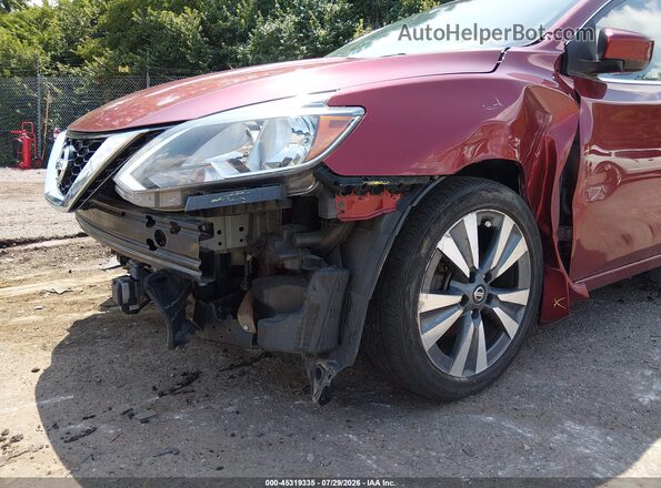 3N1AB7AP7KY407294 2019 NISSAN SENTRA Red Vista frontal