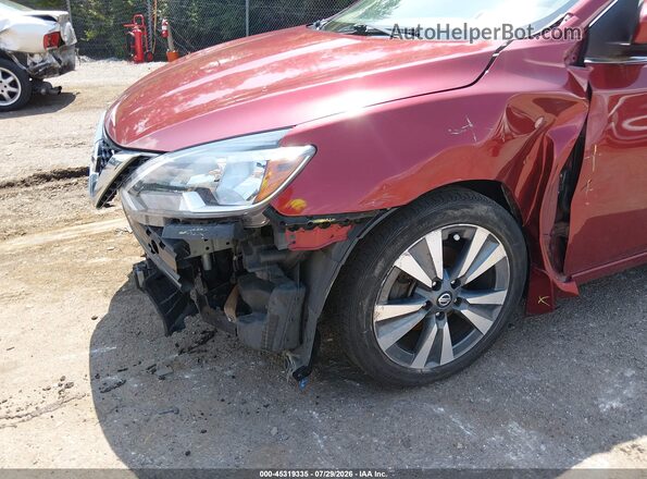 3N1AB7AP7KY407294 2019 NISSAN SENTRA Red 