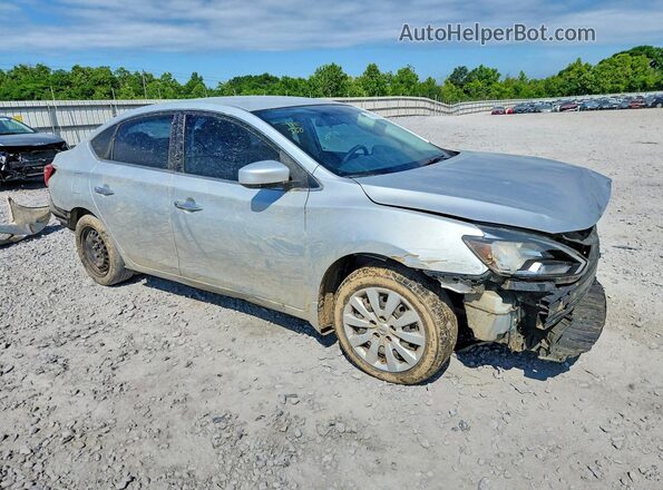 3N1AB7AP7KY413158 2019 NISSAN SENTRA Silver 