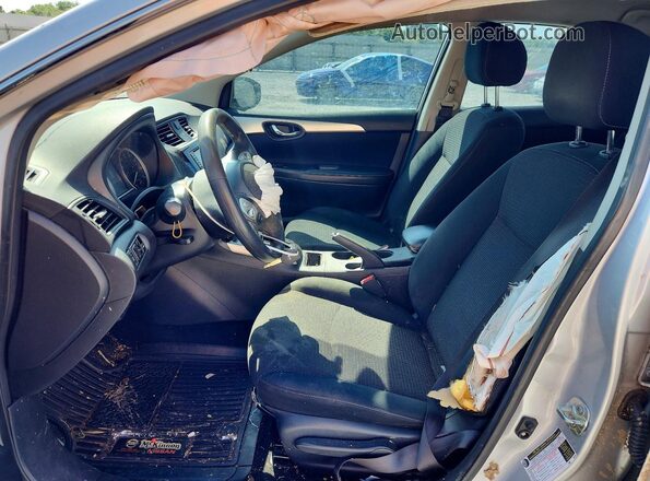 3N1AB7AP7KY413158 2019 NISSAN SENTRA Silver 