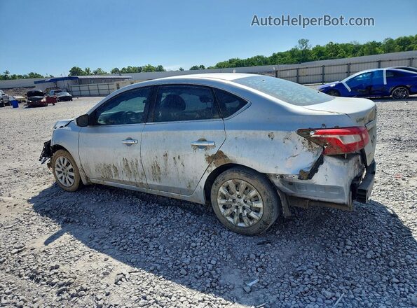 3N1AB7AP7KY413158 2019 NISSAN SENTRA Silver 