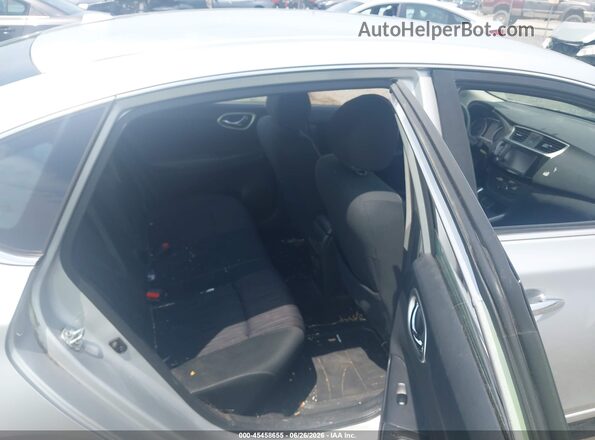 3N1AB7AP7KY422717 2019 NISSAN SENTRA Silver VIN sticker view