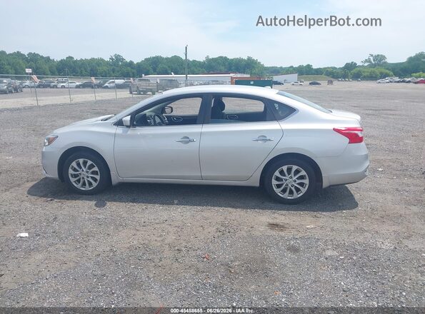 3N1AB7AP7KY422717 2019 NISSAN SENTRA Silver 360 interior view