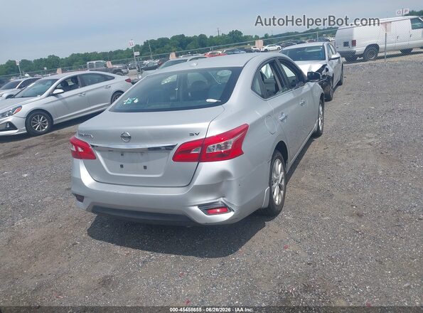 3N1AB7AP7KY422717 2019 NISSAN SENTRA Silver 
