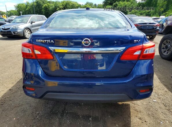 3N1AB7AP7KY427190 2019 NISSAN SENTRA Синий 