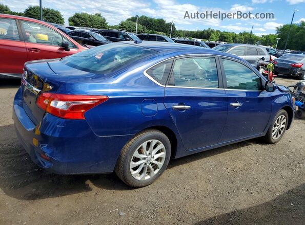 3N1AB7AP7KY427190 2019 NISSAN SENTRA Синий 