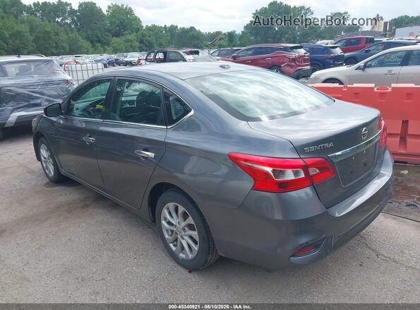 3N1AB7AP7KY430039 2019 NISSAN SENTRA Gray უკანა მარცხენა