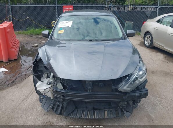 3N1AB7AP7KY430039 2019 NISSAN SENTRA Gray უკანა სალონის ხედი