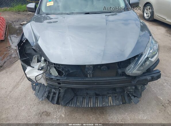 3N1AB7AP7KY430039 2019 NISSAN SENTRA Gray წინა ხედი