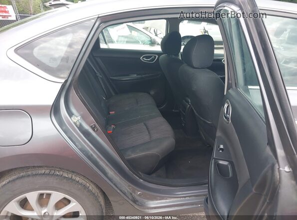 3N1AB7AP7KY430039 2019 NISSAN SENTRA Gray VIN კოდის სტიკერის ხედი