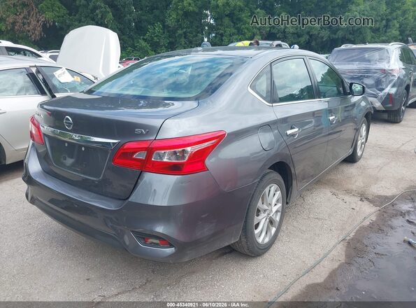 3N1AB7AP7KY430039 2019 NISSAN SENTRA Gray უკანა მარჯვენა