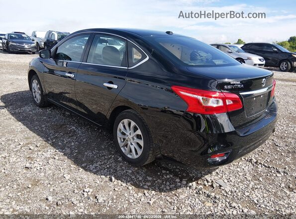 3N1AB7AP7KY436715 2019 NISSAN SENTRA Black Задня ліва чверть