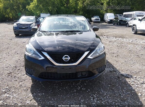 3N1AB7AP7KY436715 2019 NISSAN SENTRA Black Вид щитка приладів