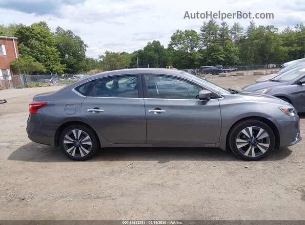3N1AB7AP7KY450890 2019 NISSAN SENTRA Серый Вид задней части салона