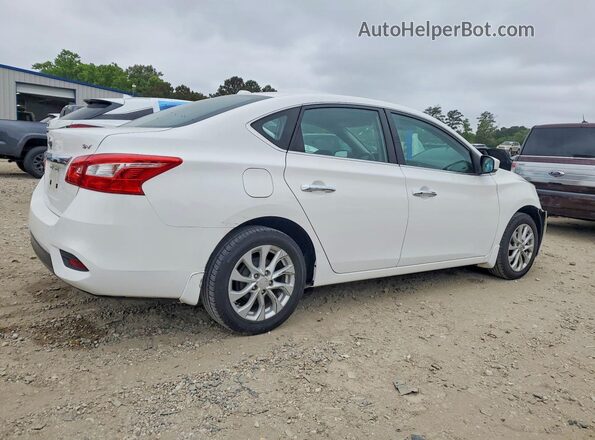 3N1AB7AP7KY456088 2019 NISSAN SENTRA White Հետևի աջ
