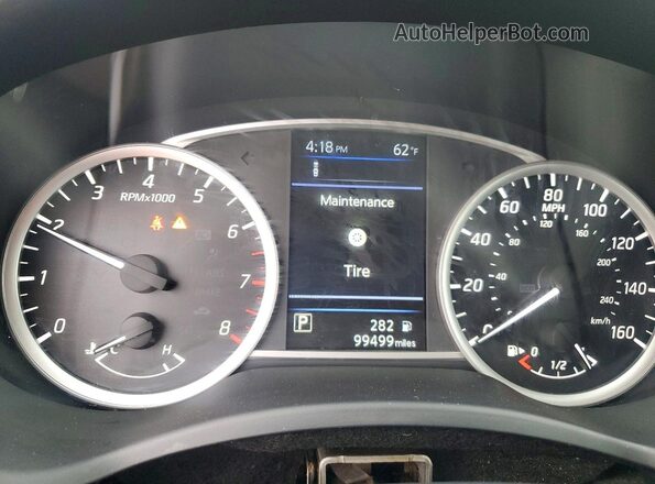 3N1AB7AP7KY456088 2019 NISSAN SENTRA White Սարքավորումների վահանակի տեսք