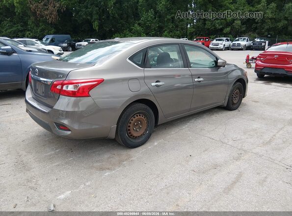 3N1AB7AP8GL655168 2016 NISSAN SENTRA Gray Задня права чверть