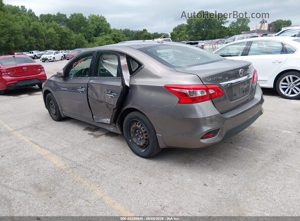 3N1AB7AP8GL655168 2016 NISSAN SENTRA Gray Задня ліва чверть