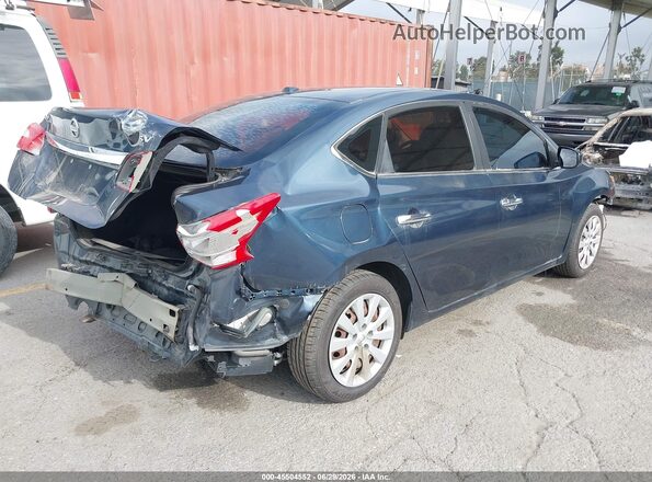 3N1AB7AP8GL666641 2016 NISSAN SENTRA Blue უკანა მარჯვენა