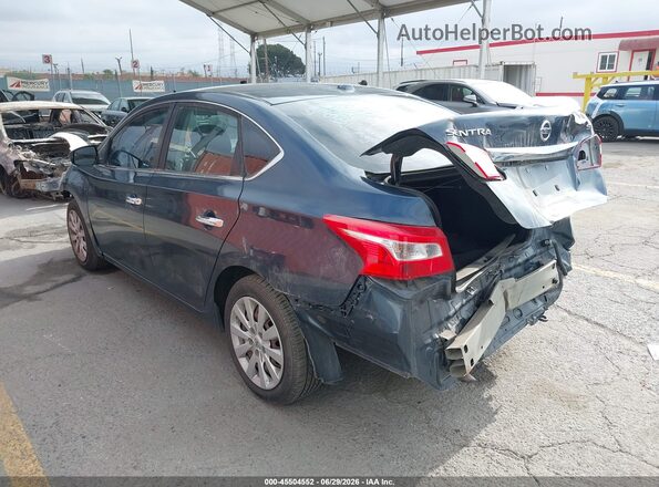 3N1AB7AP8GL666641 2016 NISSAN SENTRA Blue უკანა მარცხენა