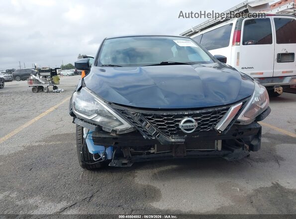 3N1AB7AP8GL666641 2016 NISSAN SENTRA Blue ხელსაწყოთა პანელის ხედი
